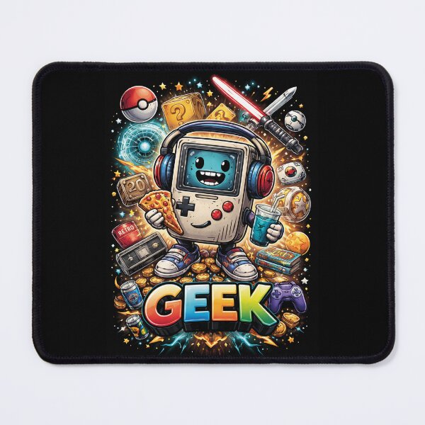 Item preview, Geek Mode – Retro Nerd Culture Typography Design for Gamers & Tech Lovers designed and sold by MerlinWear.