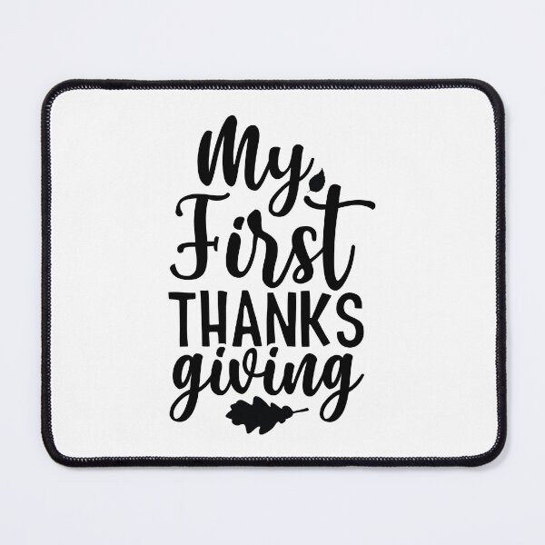 Item preview, My First Thanksgiving - Cute Thanksgiving Vibes Retro Vintage Aesthetic Newborn Baby Family Gift designed and sold by FuzionRaptor.