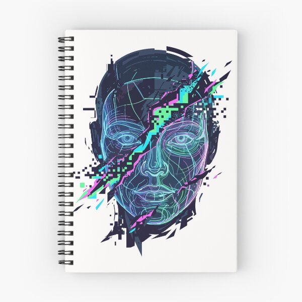 Item preview, GAN Glitch Face | Generative Adversarial Network Art designed and sold by Uglyandcute.
