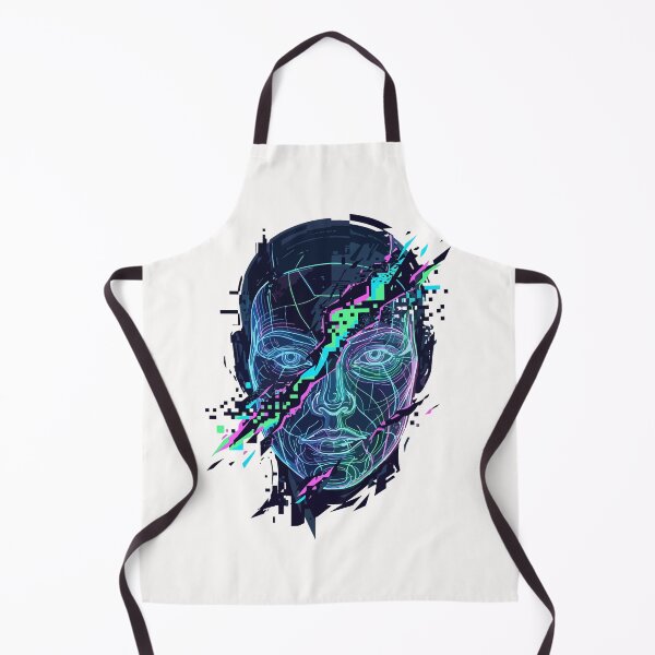 Item preview, GAN Glitch Face | Generative Adversarial Network Art designed and sold by Uglyandcute.