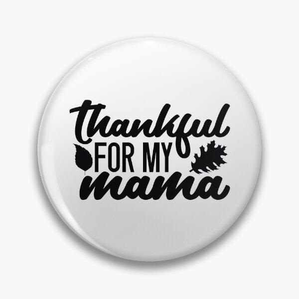 Item preview, Thankful For My Mama - Cute Thanksgiving Vibes Retro Vintage Aesthetic Autumn Kids Family Gift designed and sold by FuzionRaptor.