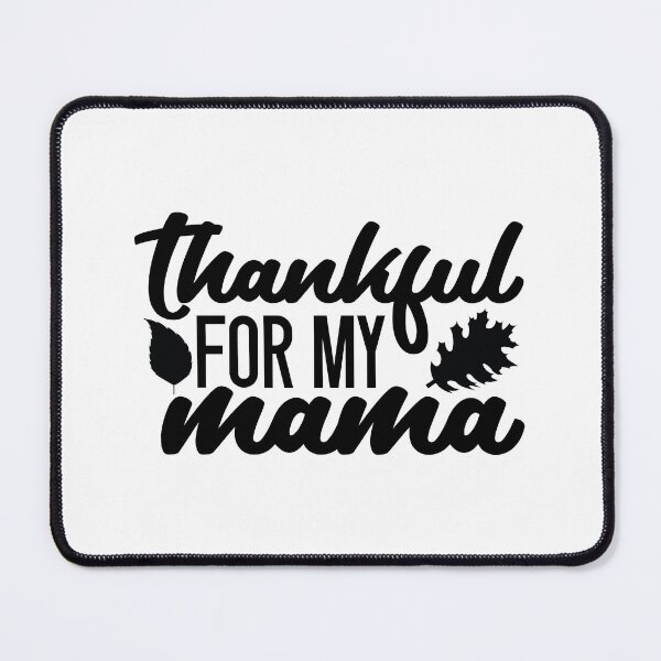 Item preview, Thankful For My Mama - Cute Thanksgiving Vibes Retro Vintage Aesthetic Autumn Kids Family Gift designed and sold by FuzionRaptor.