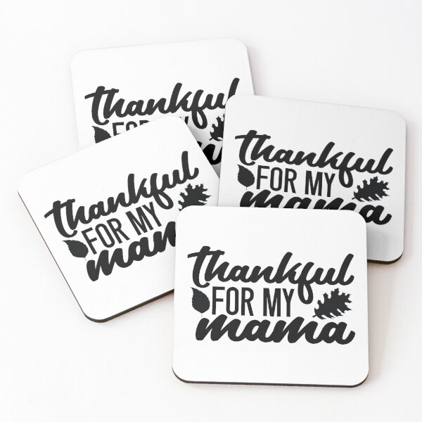 Item preview, Thankful For My Mama - Cute Thanksgiving Vibes Retro Vintage Aesthetic Autumn Kids Family Gift designed and sold by FuzionRaptor.