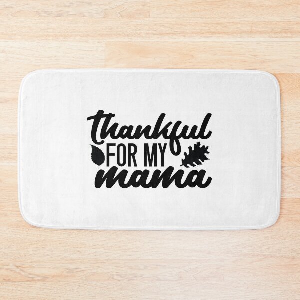 Item preview, Thankful For My Mama - Cute Thanksgiving Vibes Retro Vintage Aesthetic Autumn Kids Family Gift designed and sold by FuzionRaptor.