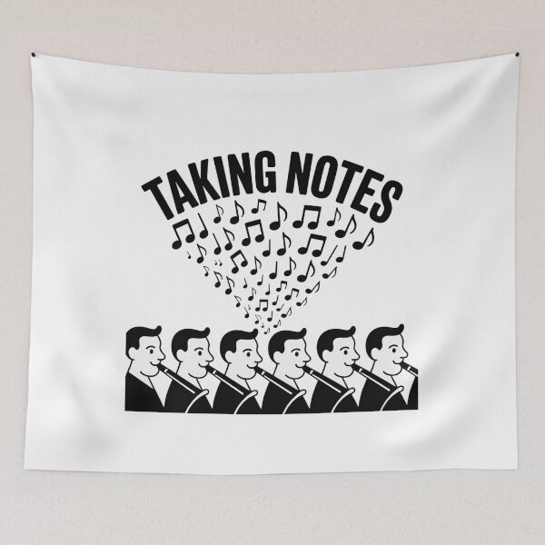 Item preview, Taking Notes Choir Singers Music Notes Graphic designed and sold by DariaOltes.