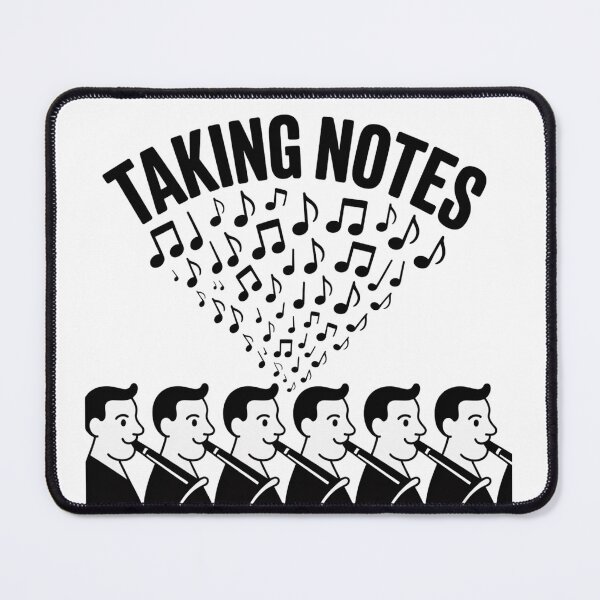 Item preview, Taking Notes Choir Singers Music Notes Graphic designed and sold by DariaOltes.
