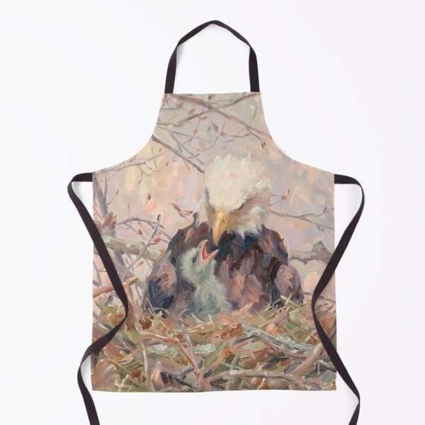 Item preview, Soft Bald Eagle Nest Painterly designed and sold by Grade A Gifts.