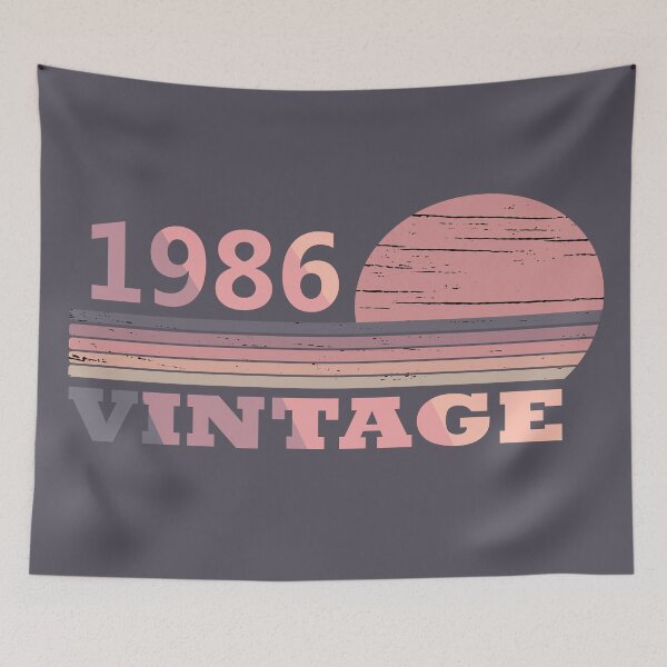 Item preview, Born in 1986 Vintage 40th Birthday Party Gift designed and sold by Alexaltay.