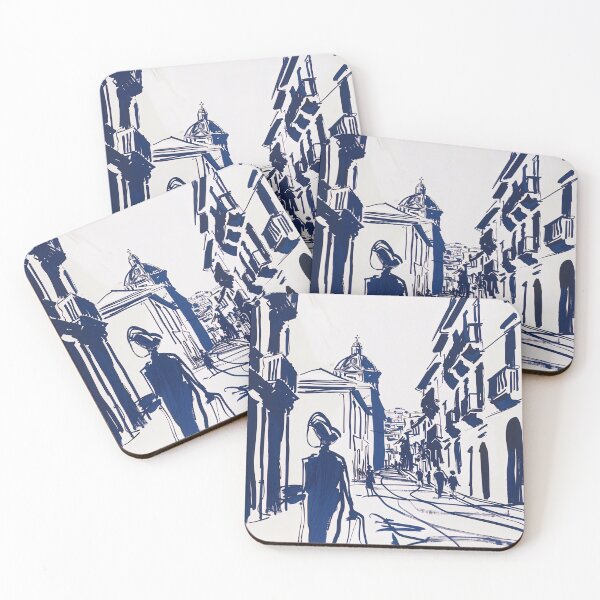 Artikelvorschau, Catania, Italien – Blaue abstrakte Kunst entworfen und verkauft von shadow-bloom.