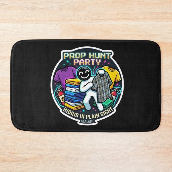 Item preview, Prop Hunt Party Badge - Cute Hide and Seek Gamer Sticker designed and sold by alalame.