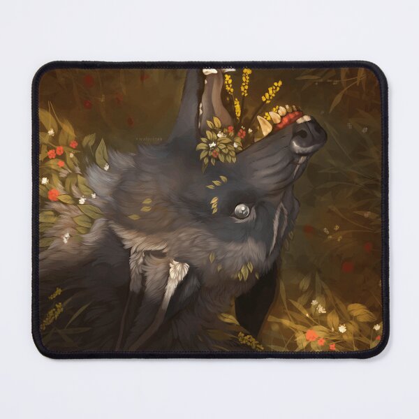 Item preview, Blooming Wolf Howl designed and sold by BladeVur.