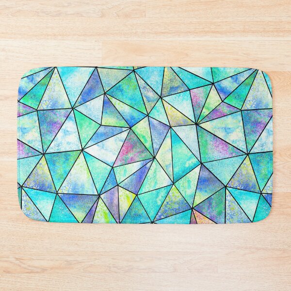 Item preview, Blue  Triangles designed and sold by The Painted Lamb.