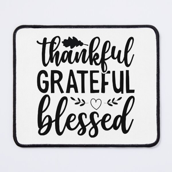 Item preview, Thankful Grateful Blessed - Cute Thanksgiving Vibes Retro Vintage Aesthetic Autumn Family Gift designed and sold by FuzionRaptor.