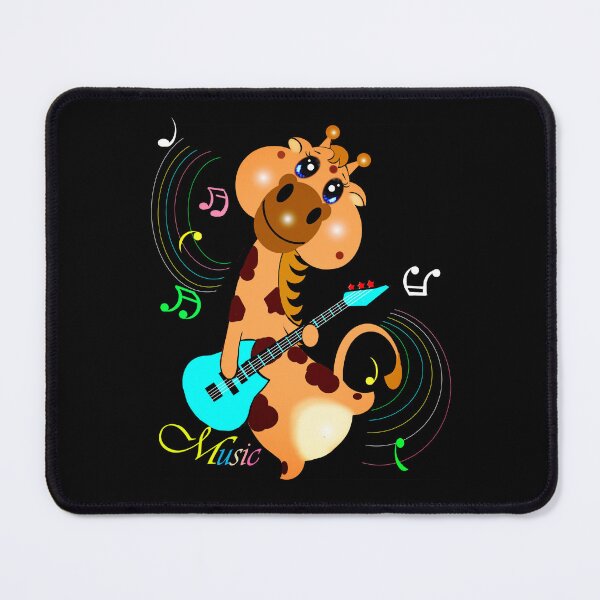 Item preview, Happy Giraffe Loves Music designed and sold by Shirley cute art .