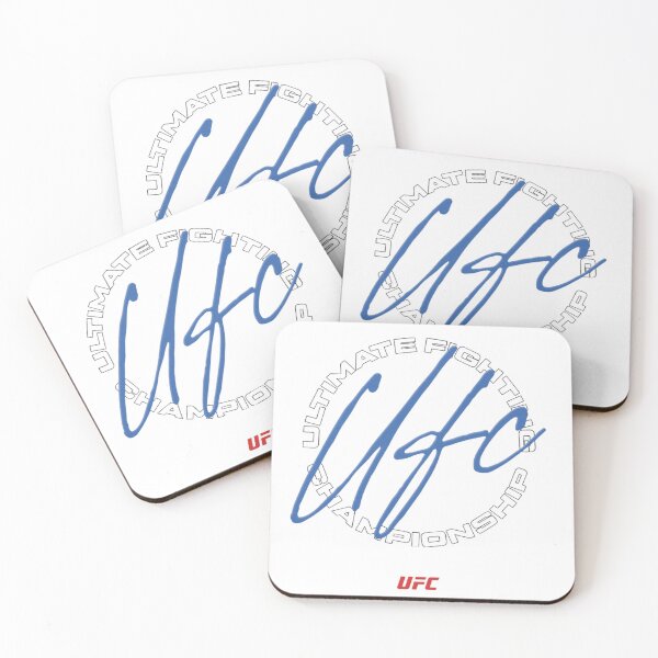 Artikelvorschau, UFC White Cursive entworfen und verkauft von JeyVel.
