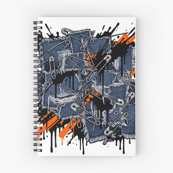 Item preview, Shredded Denim Patchwork - Chaotic Punk Alternative Streetwear designed and sold by krish-prints.
