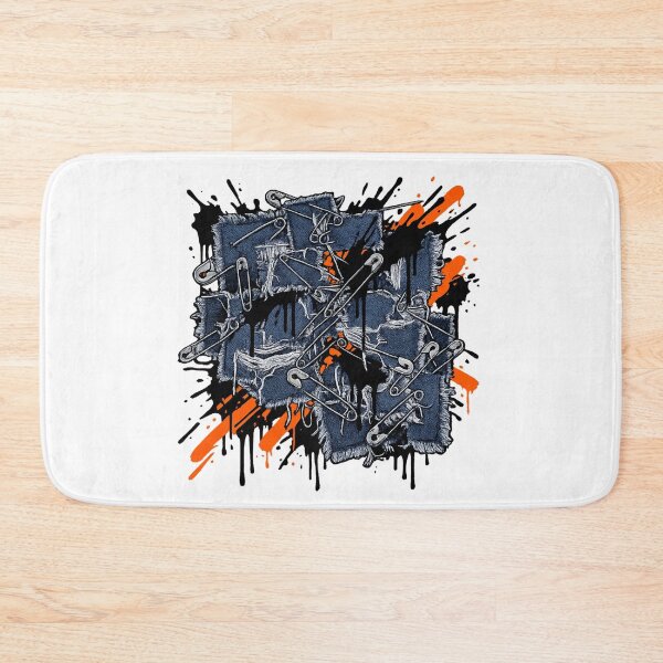 Item preview, Shredded Denim Patchwork - Chaotic Punk Alternative Streetwear designed and sold by krish-prints.