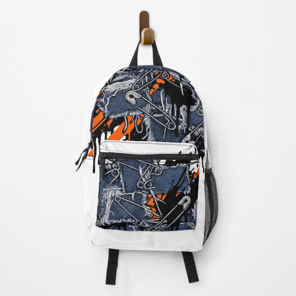Item preview, Shredded Denim Patchwork - Chaotic Punk Alternative Streetwear designed and sold by krish-prints.