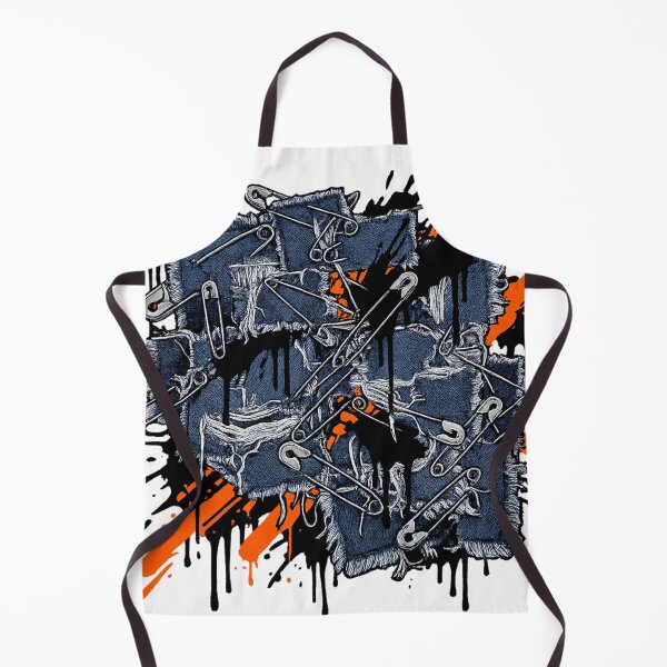 Item preview, Shredded Denim Patchwork - Chaotic Punk Alternative Streetwear designed and sold by krish-prints.