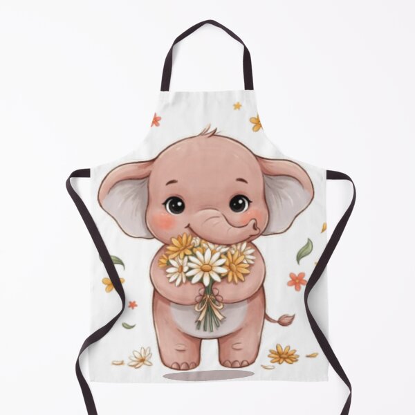 Item preview, A Cute Baby Elephant - Pastel Warm Cream Sticker designed and sold by DigitfanStudio.