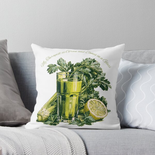 Item preview, My Therapist is Green & Comes in a Glass designed and sold by BeautyFullMerch.