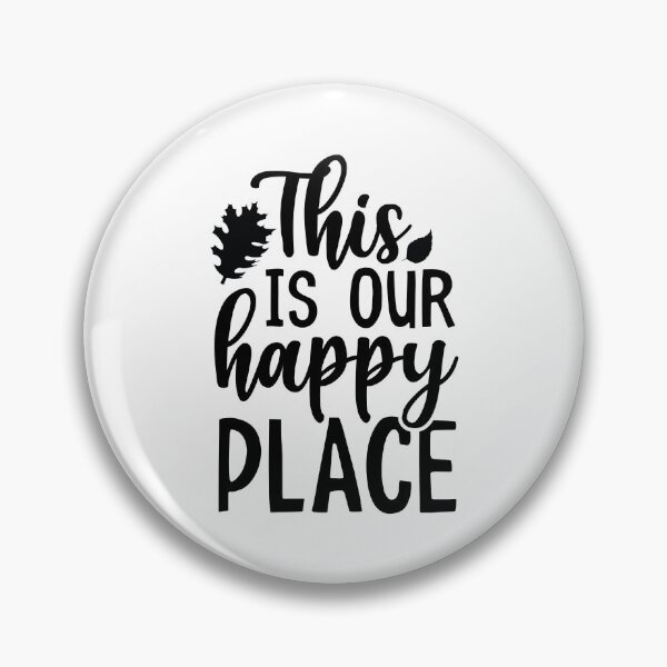 Item preview, This Is Our Happy Place - Cute Thanksgiving Vibes Retro Vintage Aesthetic Autumn Family Feast Gift designed and sold by FuzionRaptor.