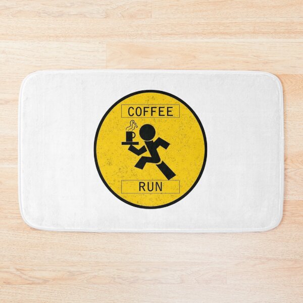 Item preview, Funny Coffee Run Warning Sign - Office Humour Coffee Lover designed and sold by Macias123.