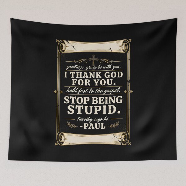 Item preview, Greetings Grace Be With You Christian Encouragement Inspired by Paul Letter designed and sold by Redgiant87x.