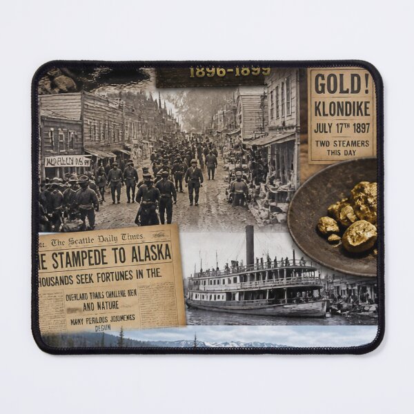 Item preview, Gold Rush in Alaska in 1800s designed and sold by Bebe5512.