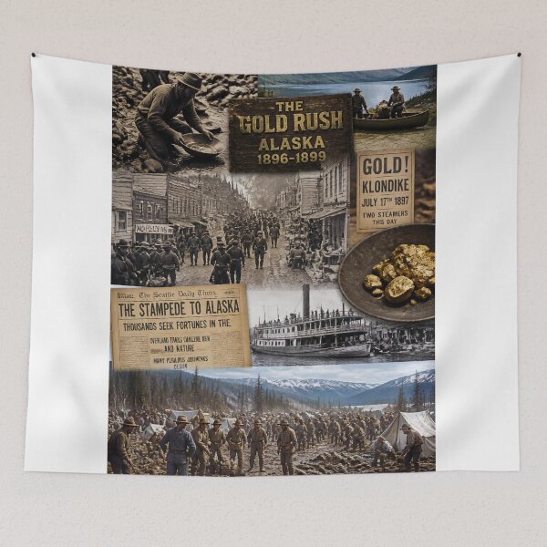 Item preview, Gold Rush in Alaska in 1800s designed and sold by Bebe5512.