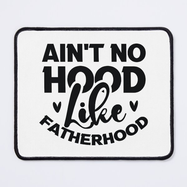 Item preview, Aint No Hood Like Fatherhood - Funny Dad Quotes Retro Vintage Aesthetic New Papa Husband Gift designed and sold by FuzionRaptor.