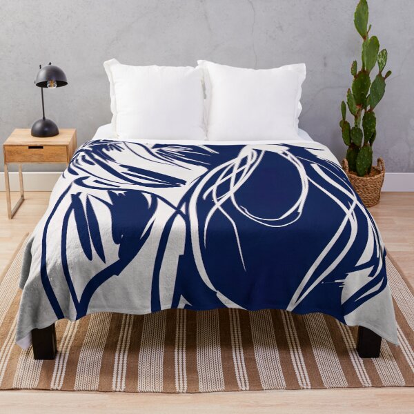 Item preview, Cavalier King Charles Spaniel - Blue Abstract Art designed and sold by shadow-bloom.