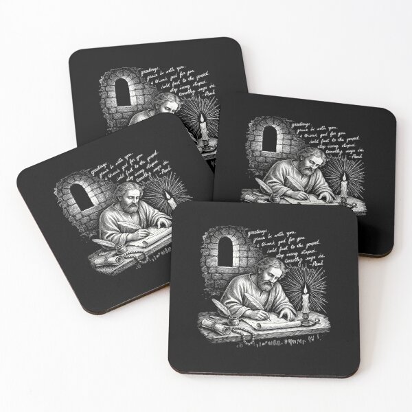 Item preview, Greetings Grace Be With You Faith Filled Christian Paul Letter designed and sold by Redgiant87x.