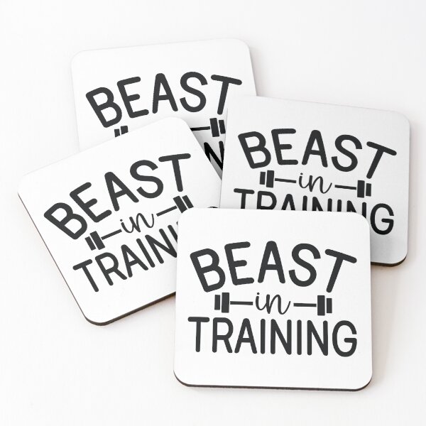Item preview, Beast In Training - Funny Dad Quotes Retro Vintage Aesthetic Gym Workout Fitness Family Gift designed and sold by FuzionRaptor.