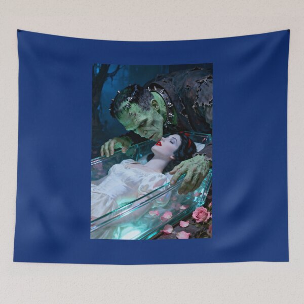 Item preview, Frankenstein’s monster awakening Snowwhite designed and sold by WiseBow.