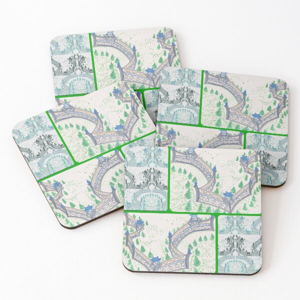 Item preview, Nine cornered walls Koguryo Dynasty style designed and sold by D Myung Soo Hong.