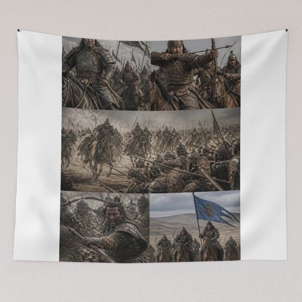 Item preview, Mongol Warriors fighting in many battles designed and sold by Bebe5512.