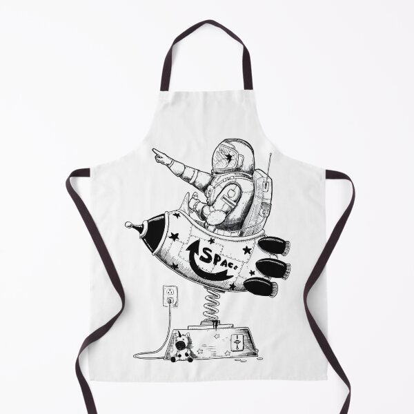 Item preview, Retro space rocket astronaut children's room space design designed and sold by Mavriboy.