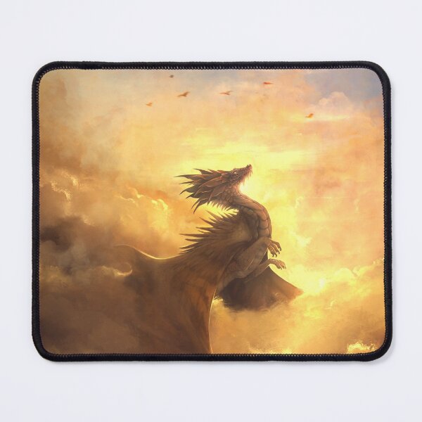 Item preview, A warm sunset and wild dragon designed and sold by Art-of-Kelpie.