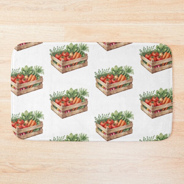 Item preview, Vegetable Harvest Crate Sticker | Garden Harvest designed and sold by AillustriaAK.
