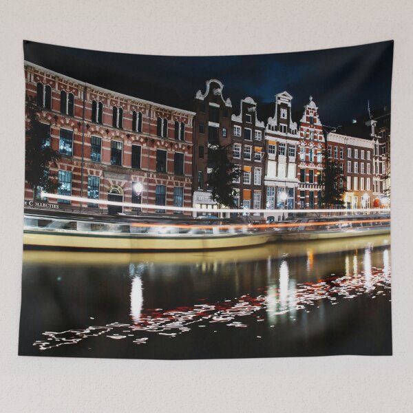 Item preview, Amsterdam Canal Cruise Night Lights designed and sold by athanasioungr.