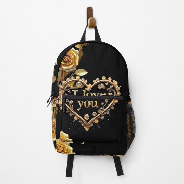Item preview, Golden Roses and Heart - I Love You designed and sold by A touch of creativity.