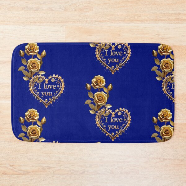 Item preview, Golden Roses and Heart - I Love You designed and sold by A touch of creativity.