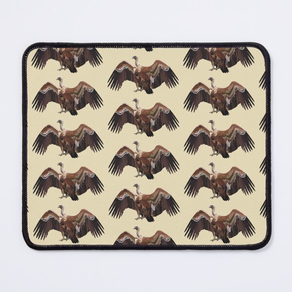 Aperçu de l'œuvre Vautour fauve, oiseau de proie, rapace, charognard, nature, design créée et vendue par PrettylittlepastelUk.