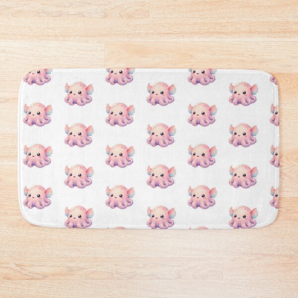 Item preview, Cute Dumbo Octopus Sticker, Kawaii Pastel Pink Flapjack Octopus Decal, Marine Biology Gift, Adorable Ocean Animal Laptop & Planner Sticker designed and sold by PND7777.