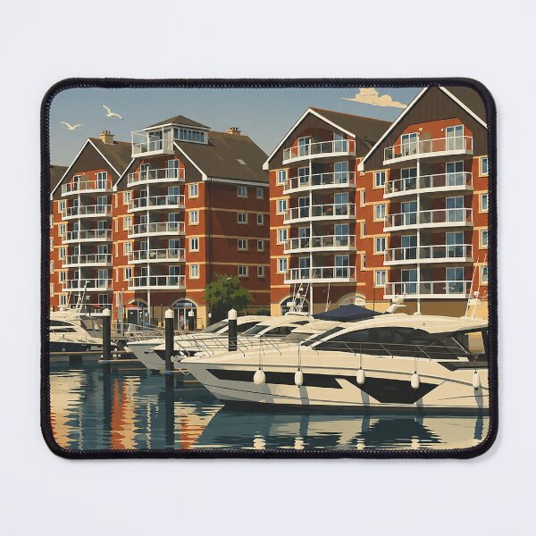 Item preview, Ipswich Waterfront Suffolk designed and sold by The Deco Bureau.
