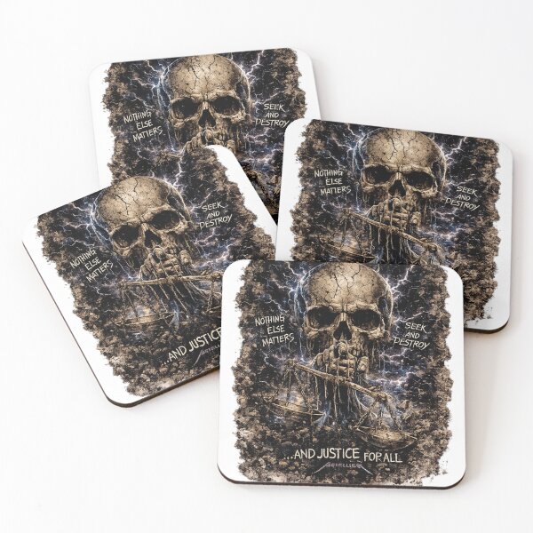 Item preview, Heavy Metal Skull Justice Vintage Thrash Rock T-Shirt Design designed and sold by rafliynr.