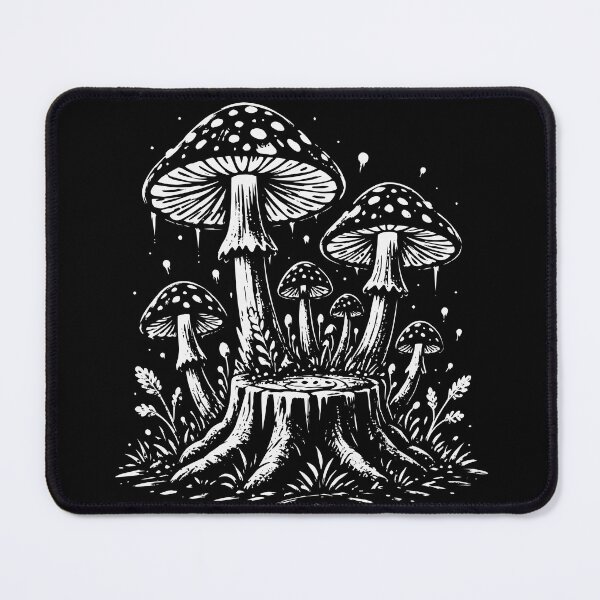 Item preview, Amanita Woodland Illustration Shirt – Botanical Engraving Art designed and sold by VikArtStudio.