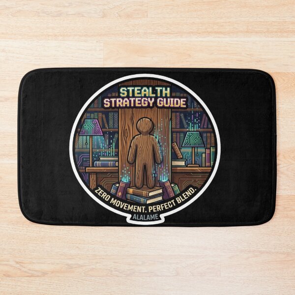 Item preview, Stealth Strategy Guide Prop Hunt - Zero Movement Gamer Sticker designed and sold by alalame.