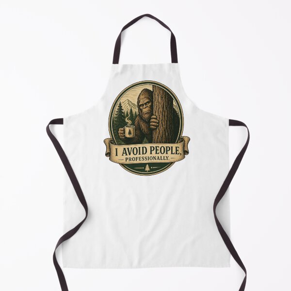Item preview, Bigfoot: I Avoid People, Professionally. designed and sold by AmericanCryptid.